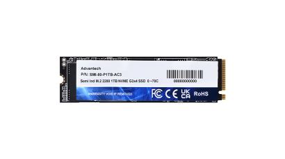 Semi Ind M.2 2280 1TB NVME G4x4 SSD 0°C ~70°C